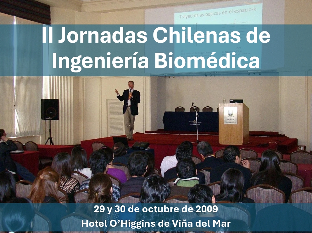 Segundas Jornadas de Ingeniería Biomédica, 2009